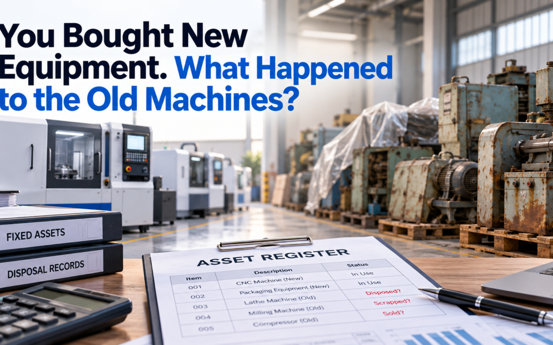 You Bought New Equipment. What Happened to the Old Machines?