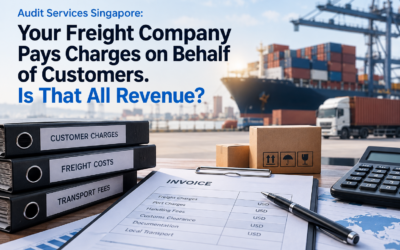 Audit Services Singapore: Your Freight Company Pays Charges on Behalf of Customers. Is That All Revenue?