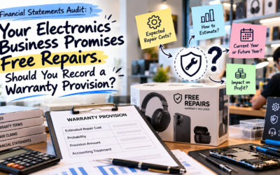 Financial Statements Audit: Your Electronics Business Promises Free Repairs. Should You Record a Warranty Provision?