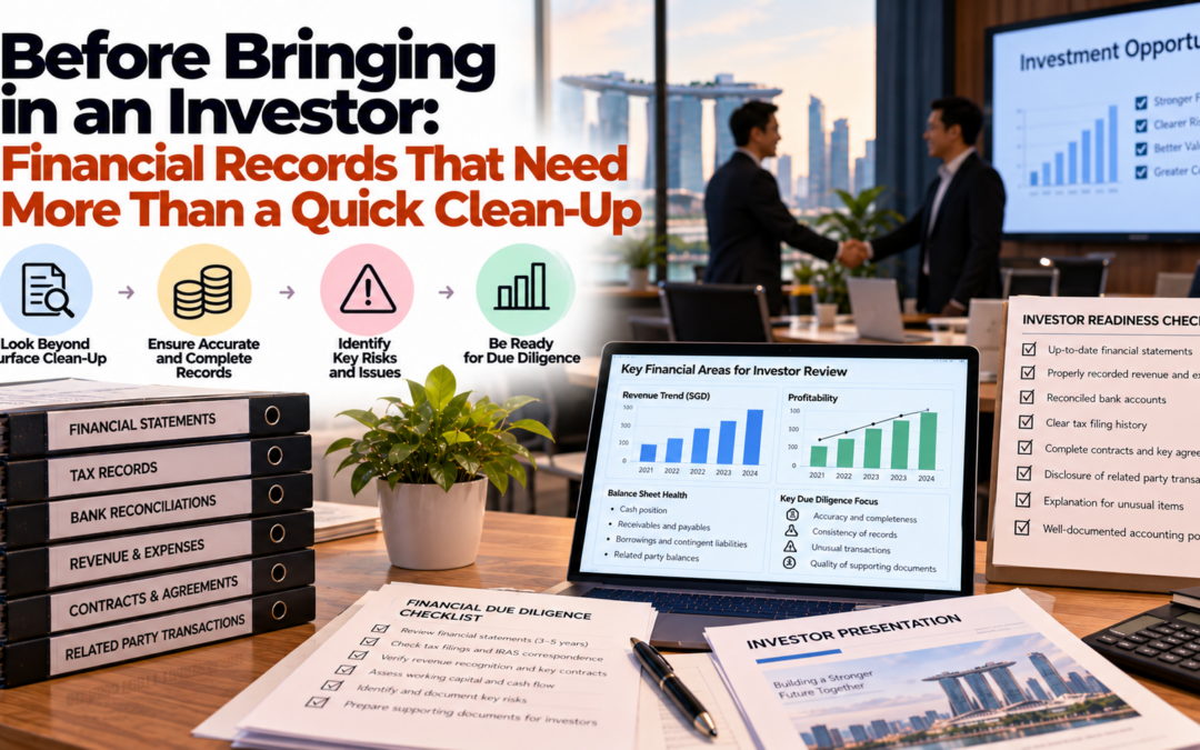 Before Bringing in an Investor: Financial Records That Need More Than a Quick Clean-Up
