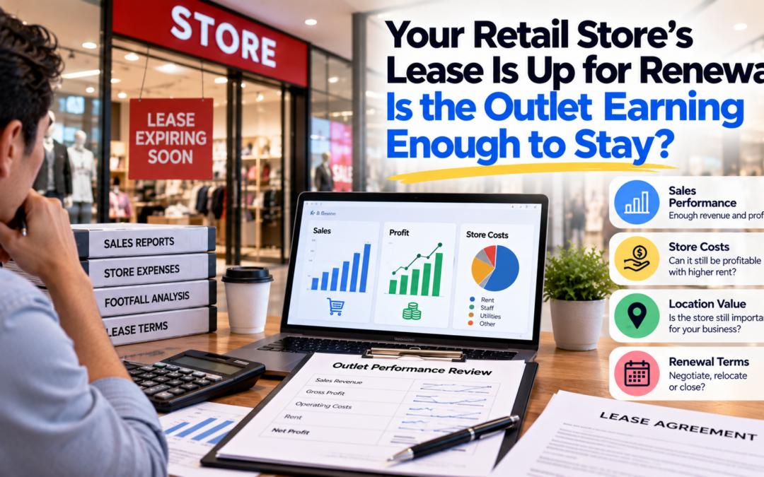 Your Retail Store’s Lease Is Up for Renewal. Is the Outlet Earning Enough to Stay?